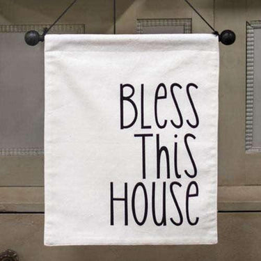 Bless This House Fabric Wall Hanging - The Fox Decor